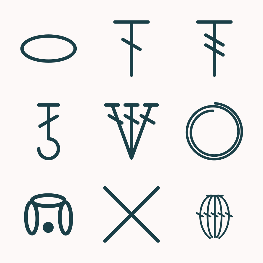Crochet Chart Symbols