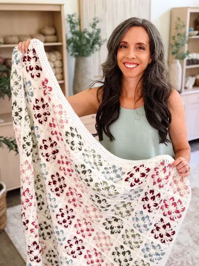 Blossom Granny Square Blanket