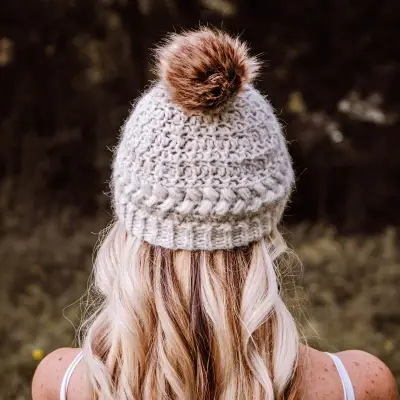 Macchiato Crochet Beanie