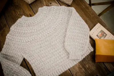 Macchiato Crochet Sweater in Child Sizes