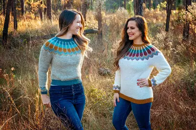 Traveler Fair Isle Crochet Sweater