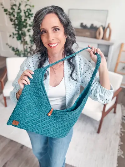 Wheat Stitch Crochet Bag