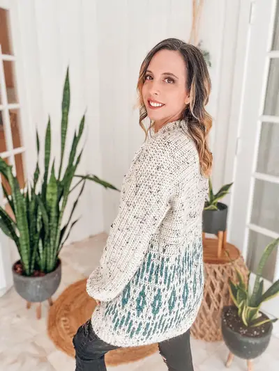 Wish Upon A Star Mosaic Cardigan