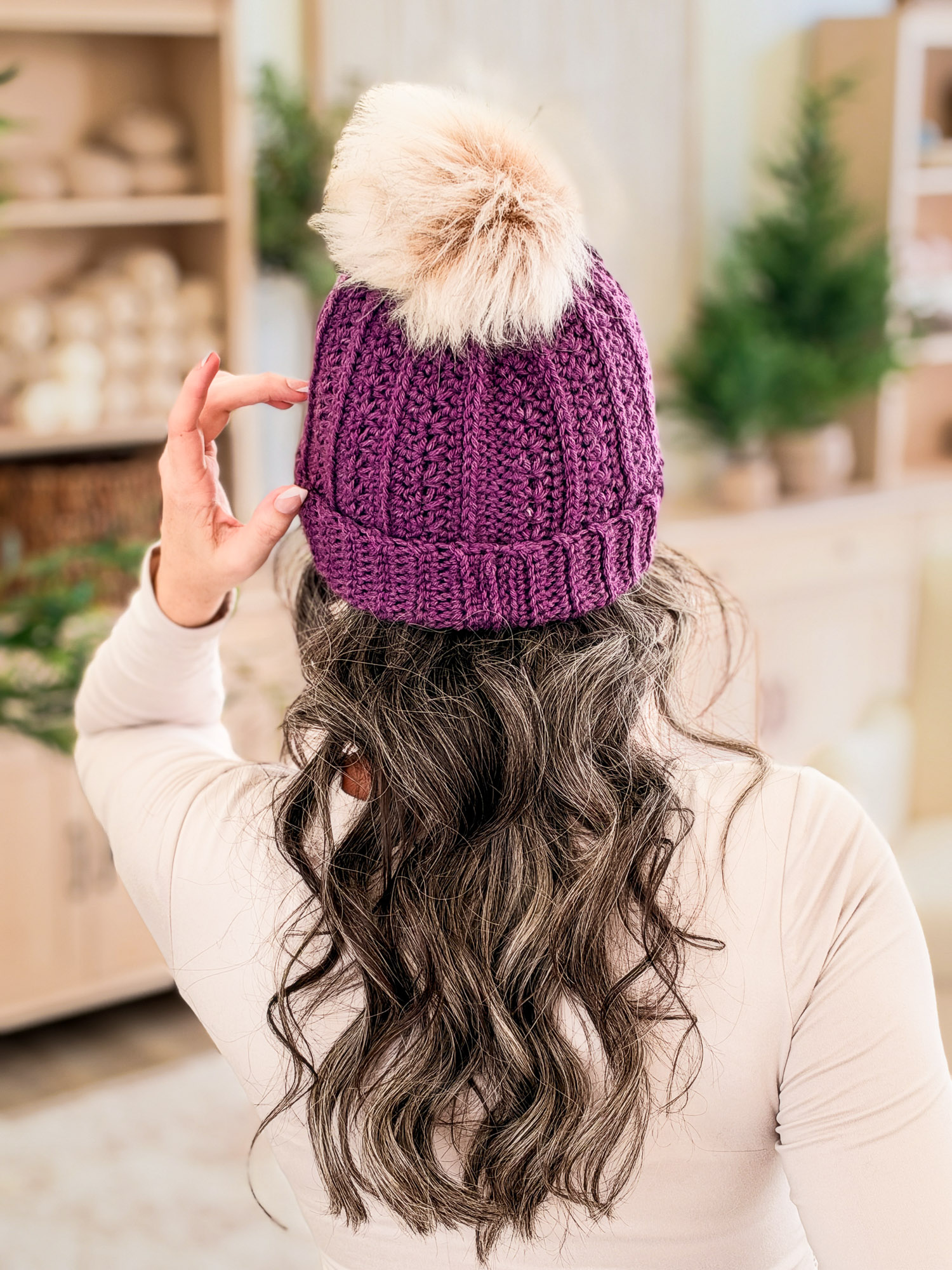 Petal Loop Beanie