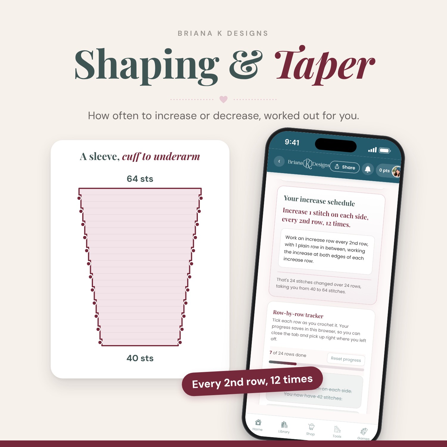 Shaping & Taper Calculator